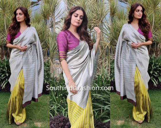 Dia Mirza in Payal Khandwala – South India Fashion