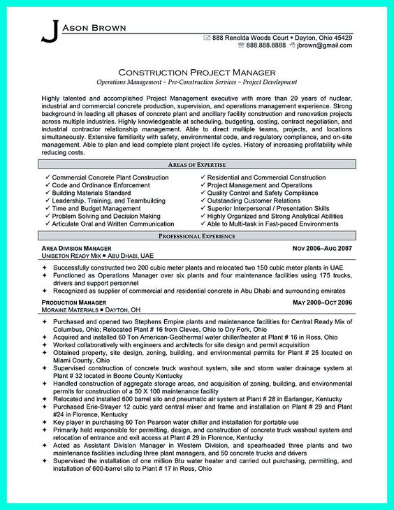 awesome Simple Construction Superintendent Resume Example to Get - superintendent resume awesome Simple Construction Superintendent Resume Example to Get - superintendent resume