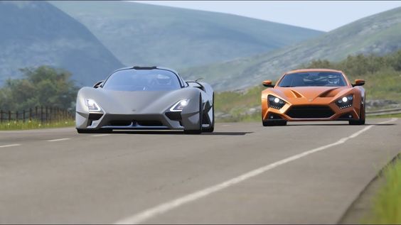SSC Tuatara vs Zenvo ST1 at Highlands