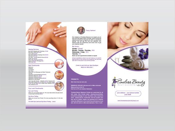 spa brochure