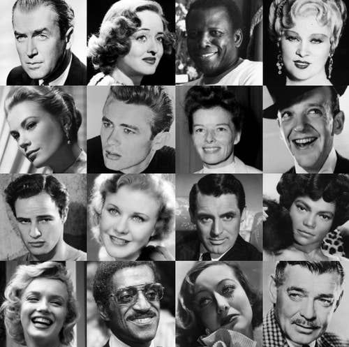 I Bet You Recognize All Of These Old Hollywood Stars\' Names And Absolutely None Of Their Faces