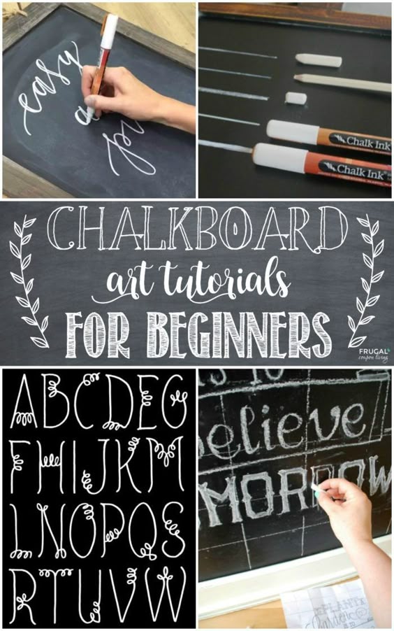 Chalkboard-Painted Vintage wedding sign