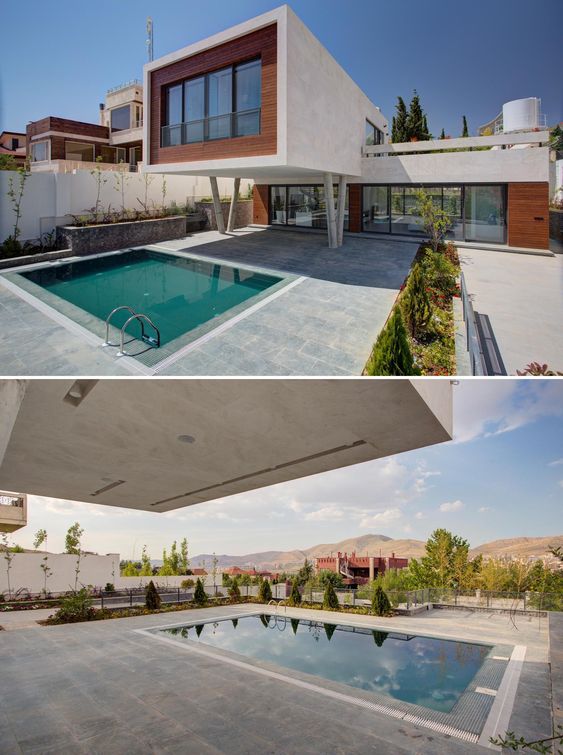 Terraced Landscaping Provides This Home With Multiple Gardens