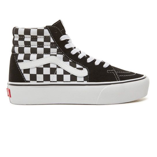 vans montante carreaux