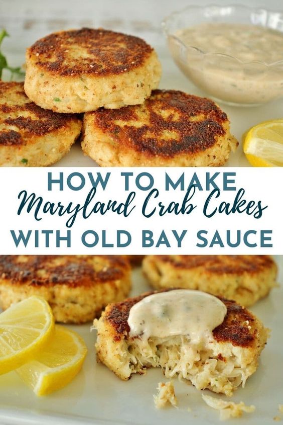 Maryland Style Old Bay Crab Cakes