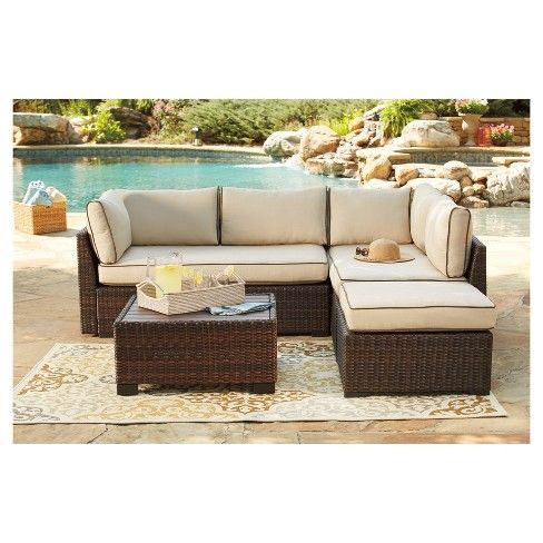 Pin By Kristin Mccann On Outdoor Project Outdoor Sectional Pool Decor Outdoor Furniture Sets