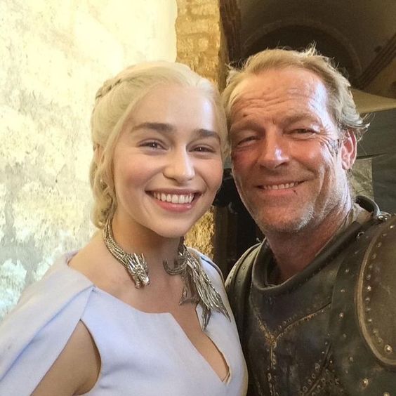Emilia Clarke ♡ on Instagram: "@emilia_clarke & @iainglen60 ♥️"