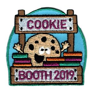 Girl Scout Cookie Booth Sales Embroidered Patch New