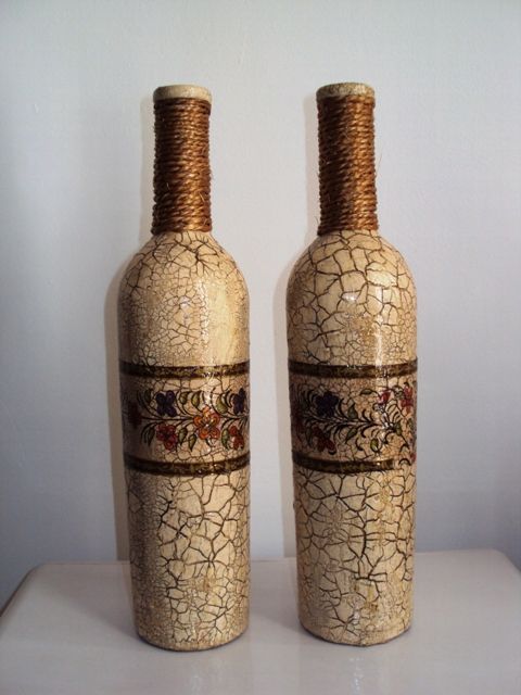 Image result for how to fabric decoupage wine bottle