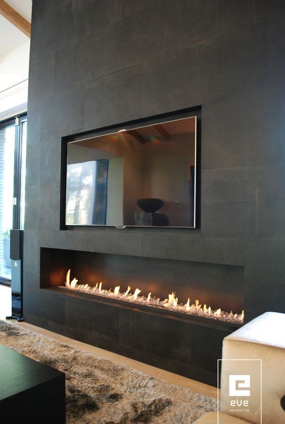 17 Modern Fireplace Tile Ideas Best Design Diseño De Chimenea