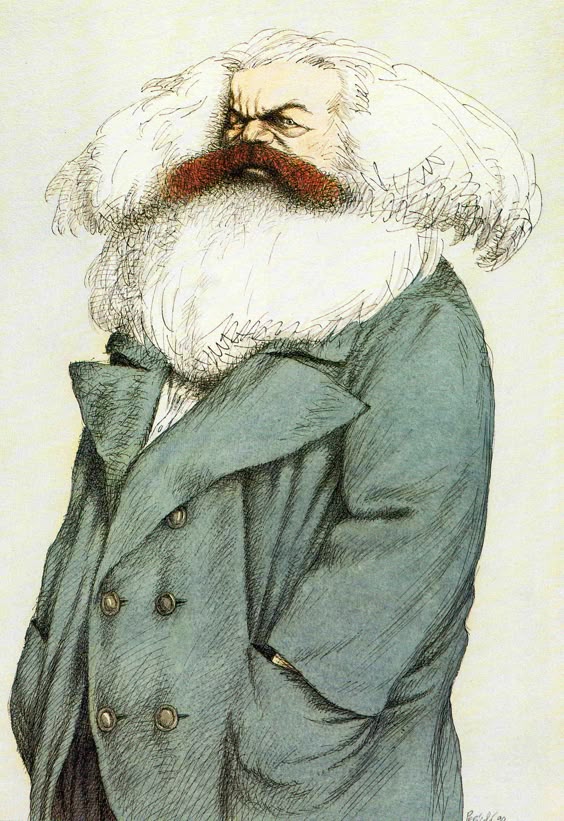 Tullio Pericoli Karl Marx
