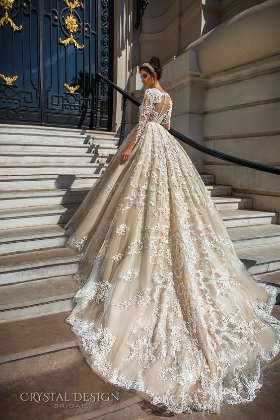 Exquisite details meet dreamy silhouettes in this stunning Wedding Dresses