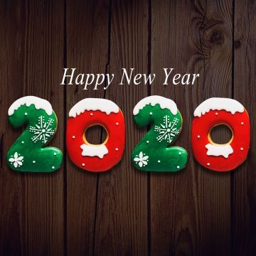 happy new year 2020 Fonts