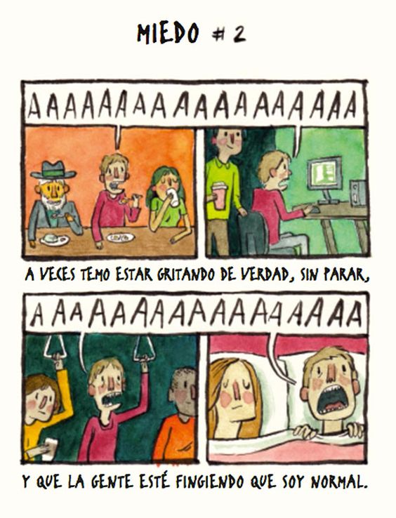 Tus terrores inconfesables, recopilados en un cómic - Yorokobu