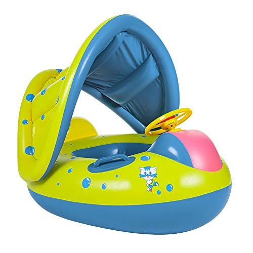 Joylink Anneau De Natation PVC Mat/ériel B/éb/é Si/ège De Piscine Bou/ée Si/ège Gonflable Piscine Gonflable Enfant B/éb/és 6-36 Mois Baignoire Piscine