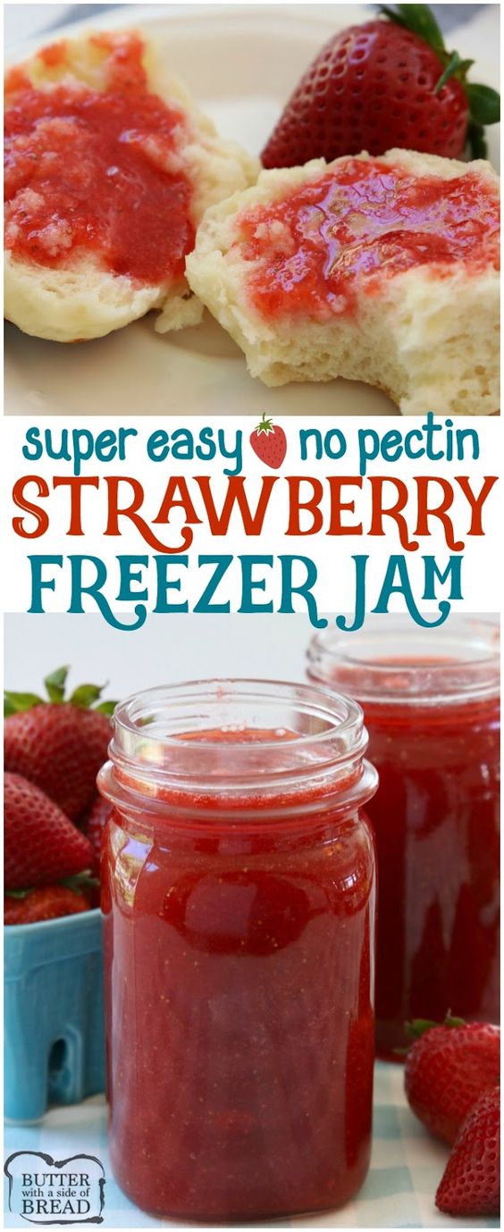Easy No-Pectin Strawberry Jam Recipe