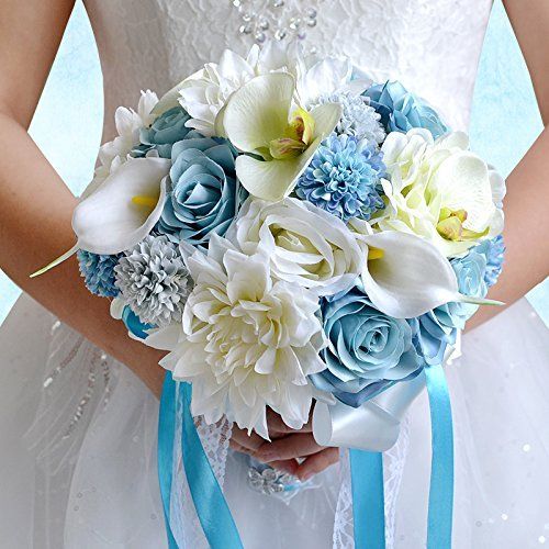 100 Beach Wedding Decorations And Ideas Bridal Bouquet Blue
