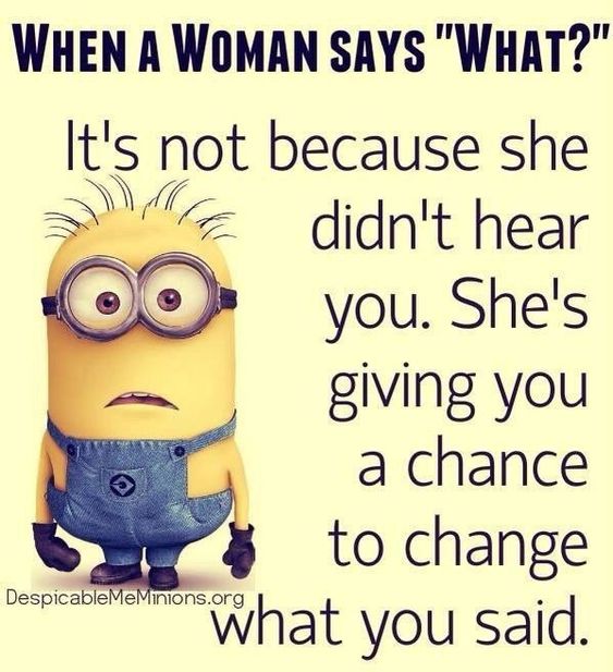 All our mums started posting pictures of inspirational Minion quotes on their Facebooks.