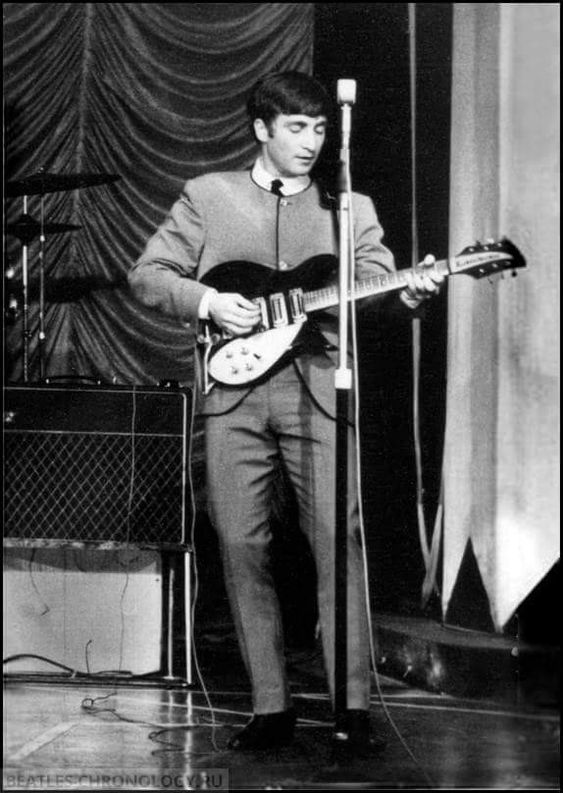 John Lennon, ABC Theater, August 11th,1963, "Summer 1963 U.K. Tour", Blackpool Lancashire, London