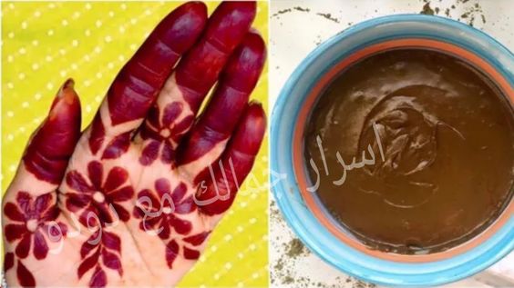 سر الحصول على لون حناء احمر غامق في نصف ساعة / مجربة ومضمونة how to get a dark henna color - YouTube