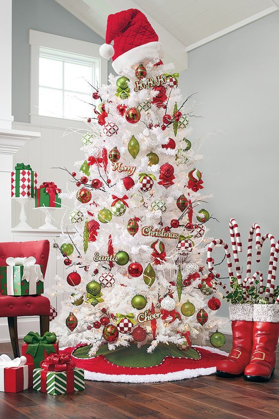 20 Ideias de Árvores de Natal Brancas