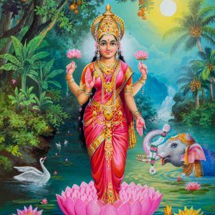 Ashta Lakshmi (set of 8) - Thevar Art Gallery