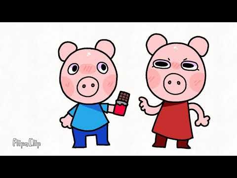 Peppa What Are You Doing My Chocolate Sticker Peppa Pig Stickers Peppa Pig Memes Cute Patterns Wallpaper