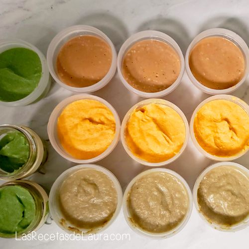 Cómo Hacer Papillas Para Bebé 6 8 Y 12 Meses Receta Comida Para Bebés De 8 Meses Recetas De Comida Para Bebés Papillas Para Bebes Recetas