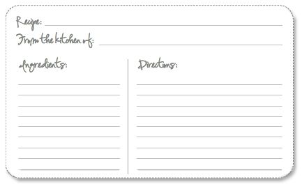Free Printable Recipe Cards Life Your Way Recipe Cards Template Recipe Cards Printable Free Printable Recipe Cards