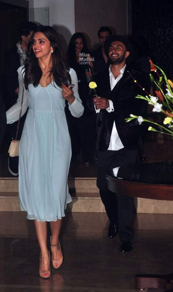 Super Cute! Ranveer Singh Chases Deepika Padukone With A Flower | MissMalini