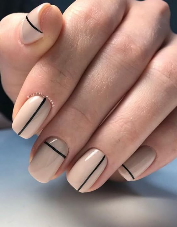 56 Chic Natural Short Sqaure Nails Design Ideas For Any Occasion -