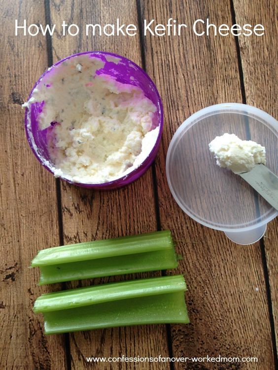 How to make kefir cheese from fermented kefir. Kefir cheese is a soft spreadable cheese that is similar to a tangy cream cheese.