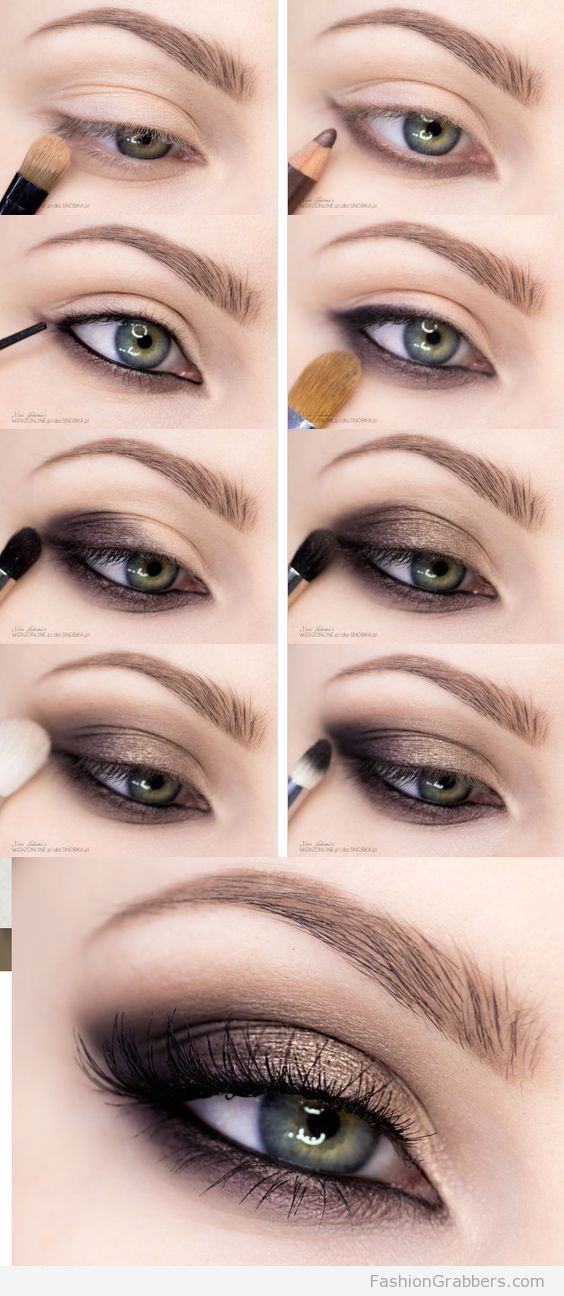 Smokey Eye Makeup Tutorial Green Eyes And Wedding