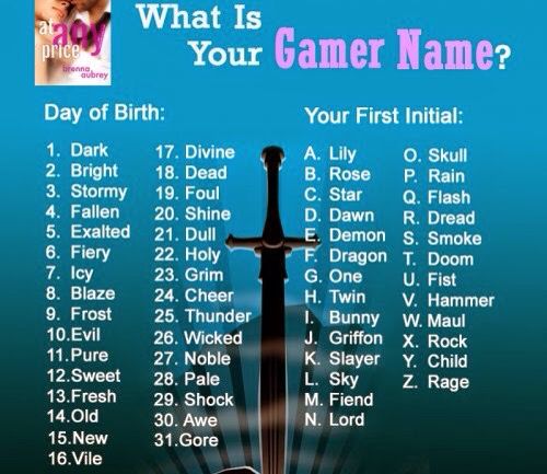 name | Gamer names, Funny name generator, Gamer name