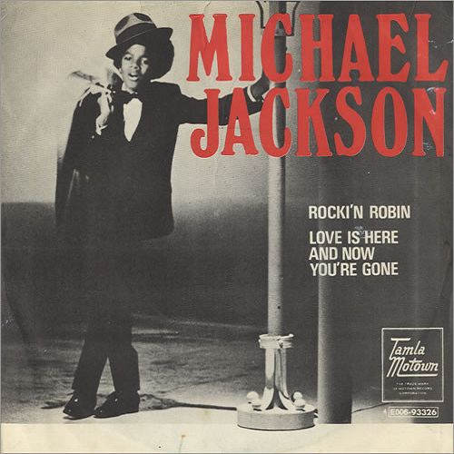 Michael Jackson – Rockin’ Robin (single cover art) Michael Jackson – Rockin’ Robin (single cover art)