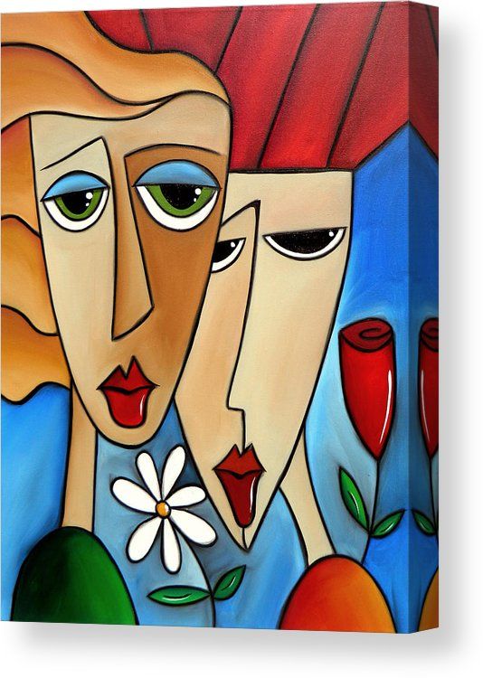 While We Re Young Canvas Print Canvas Art By Tom Fedro In 2020 Modern Art Paintings Abstract Modern Abstract Art Geometric Modern Art Abstract