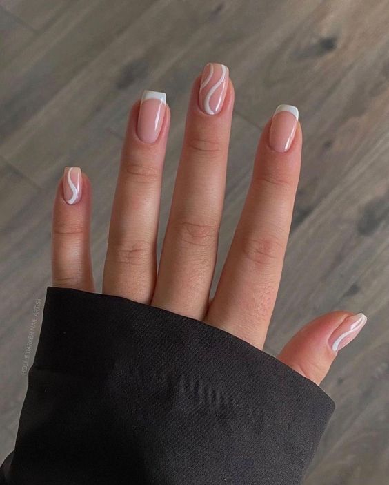 cute spring nails social ornament