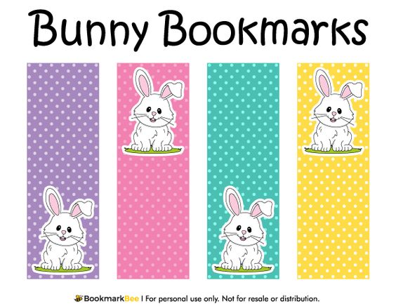 free printable bookmark templates