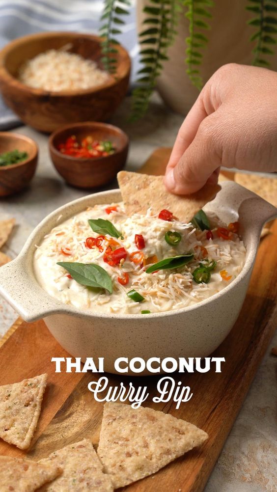 Thai Coconut Curry Dip