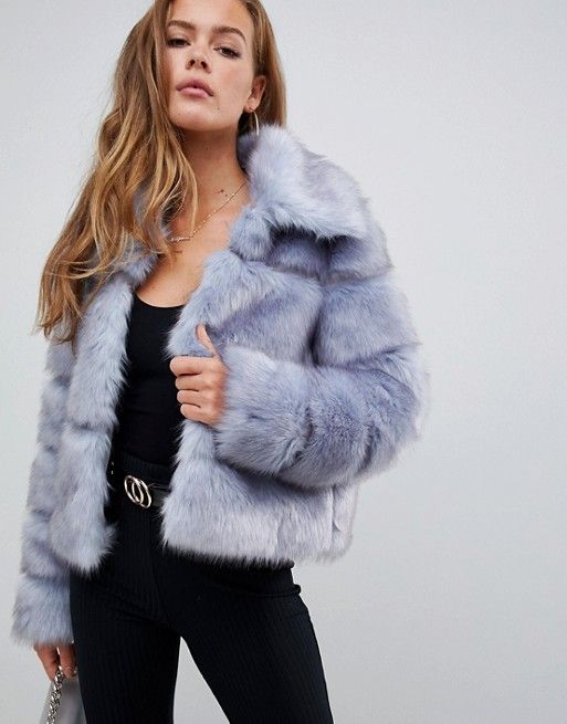 Superdry Chester Faux Fur Coat Asos Asos Faux Fur Coat In Leopard