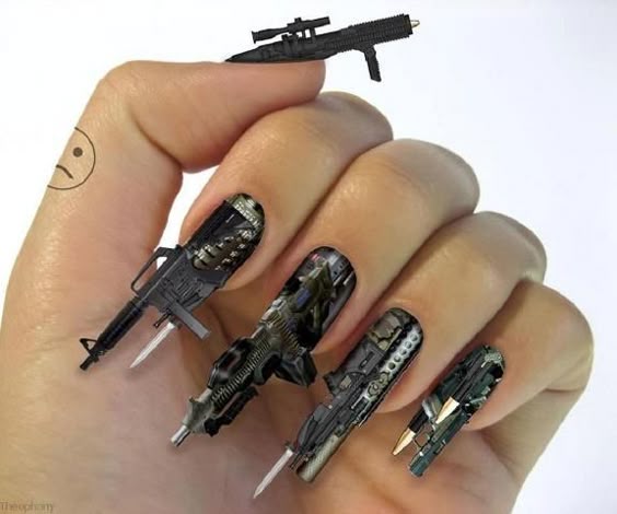 diseños de uñas más raras diseños de uñas más raras