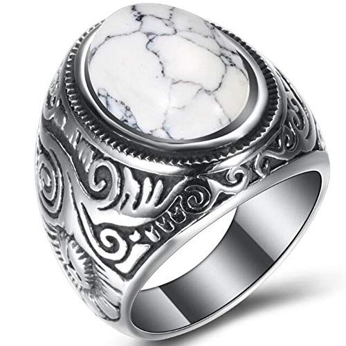 Jude Jewelers 4mm Stainless Steel Fire Opal Inlay Half Eternity Wedding Band Ring
