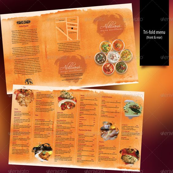 Indian Restaurant Menu set - A4 \ Trifold - GraphicRiver Previewer - microsoft word restaurant menu template Indian Restaurant Menu set - A4 \ Trifold - GraphicRiver Previewer - microsoft word restaurant menu template