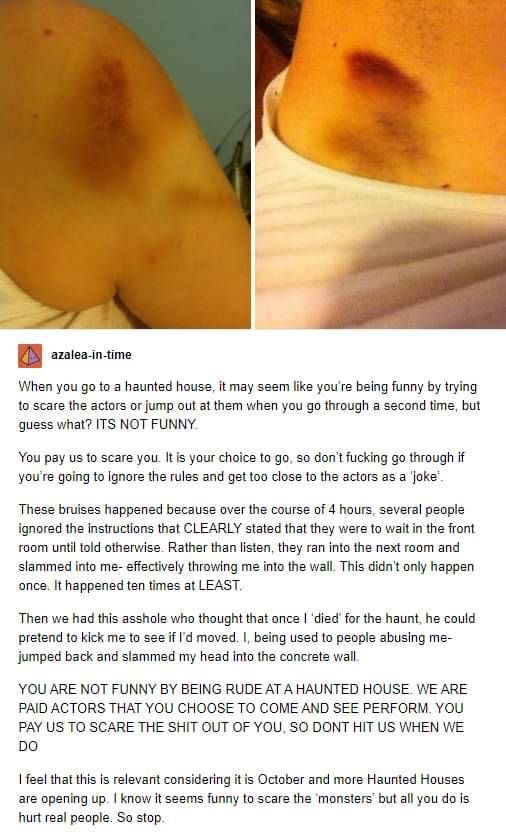 Friend Of Mine Got A Bruised Rib Last Year So Heres A Psa Feminism Funny The More You Know