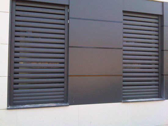 persianas enrollables de aluminio exterior