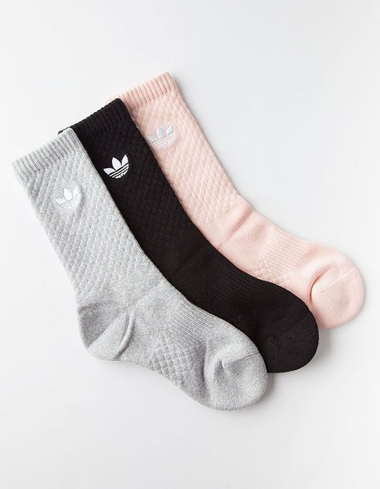 trefoil crew socks