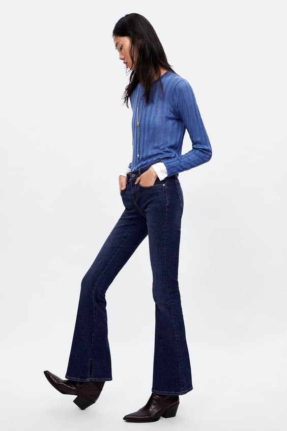 JEANS Z1975 A CAMPANA di Zara