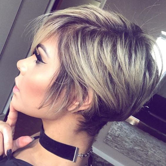 pixie cuts for thick hair