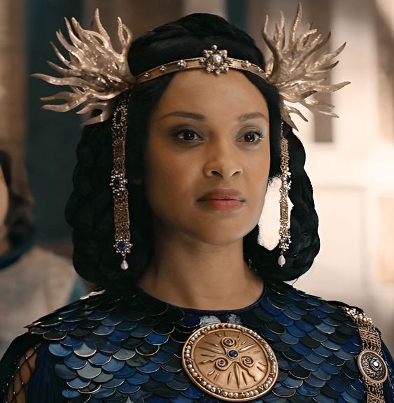 the lord of the rings: the rings of power | o senhor dos anéis: os anéis do poder | Cynthia Addai-Robinson | queen regent Miriel | miriel | miriel icon | queen regent miriel icon