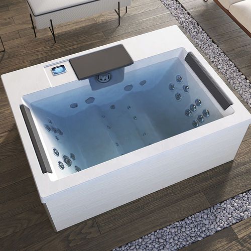Above Ground Hot Tub Rectangular 4 Seater Indoor Home Aquavia Spa Hot Tub Tub Hot Tub Designs